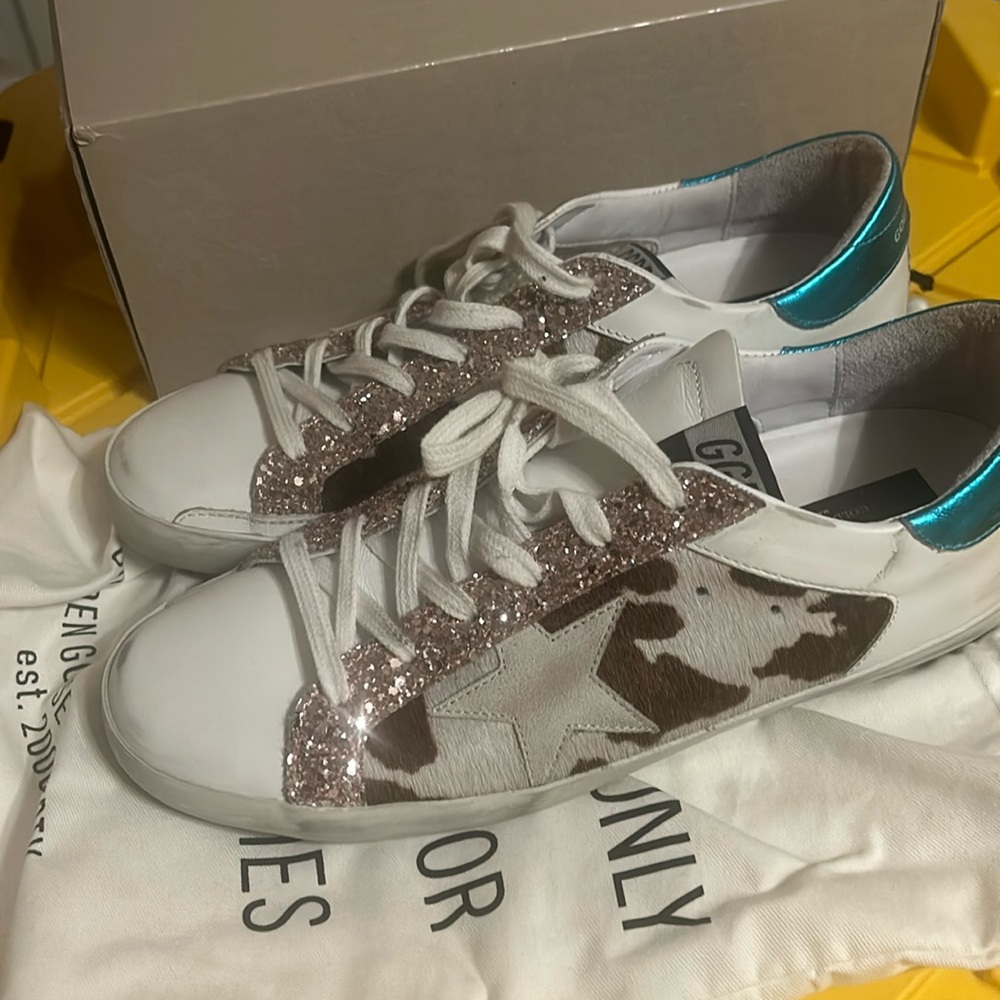 Size 41 Calf Hair Golden Goose